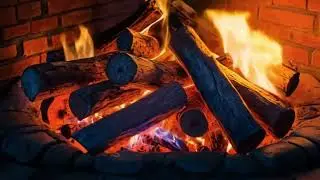 Soothing Music with Crackling Fireplace Ambience | Sweet Melodies & Real Fire Sounds