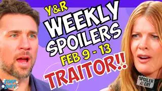 Young and the Restless Weekly Spoilers Feb 9-13: Cane Caves & Phyllis Explodes! | Soap Dirt