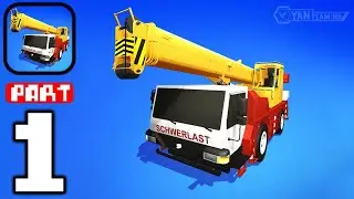 Crane Rescue 3D - Gameplay Walkthrough Part 1 Become a Crane Operator (iOS,Android)