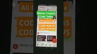 Motion Coupon Code Today | Motion All Course Free | Motion Discount Coupon Code #Shorts