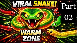 Viral Snake Game Hindi Gameplay | Warm Zone Me Sabse Badi Snake | VitaGamers Part 02