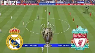 FIFA 21 | Real Madrid vs Liverpool - Champions League UCL - Full Match & Gameplay