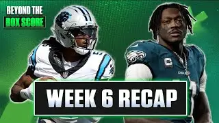 Week 6 SNF Recap, Rico Dowdle, Eagles Offense, & More! | Beyond the Box Score | Beyond the Box Score