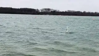 Southern ocean conditions, faster than the waves, C53 RC Sailboat