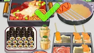 Cookzii: Cozy Cooking ASMR Level 63 | Korean street food  Gameplay