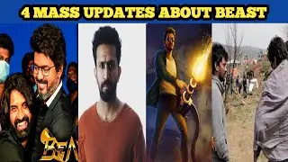 Thalapathy beast | 4 Mass updates about beast | Shooting spot | #Thalapathy | #tamilcinemacircle