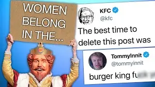 Burger King's NASTY Tweet Goes Viral, TommyInnit and KFC Clap Back