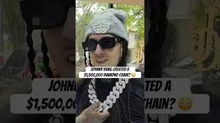 #JohnnyDang создал бриллиантовую цепочку за 1 500 000 долларов? 😳 #хип-хоп-ювелирныеизделия #рэп-...