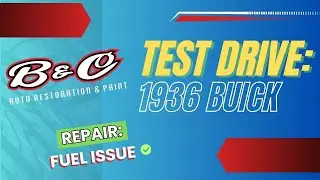 1936 Buick test drive