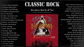 Classic Rock Songs 70s 80s 90s Full Album - Queen, Eagles, Pink Floyd, Def Leppard, Bon Jovi