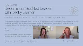 Becoming a Soul-led Leader learning to Pave a New Way with Becky Stanton