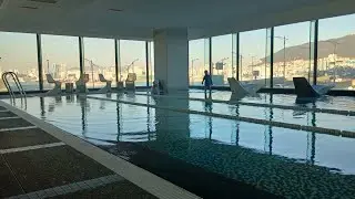 Потрясающие виды на океан и город! Обзор и отзыв о Wyndham Grand Busan.