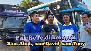 pak RT di keroyok sam Ahok Sunbreaker, sam Toni, sam David Tsalju di agen tiket Dsx