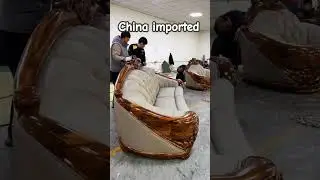 Luxury wooden sofa | china imported #sofa #livingroomfurniture #viral #shorts