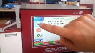 SAVEMA Intermittent Printer Ribbon Saving Function