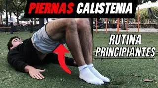 ✅🍗RUTINA para CRECER tus PIERNAS con CALISTENIA