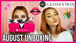 GLOSSYBOX AUGUST BIRTHDAY EDITION UNBOXING ❤ | UNWRAPPED WITH MEW