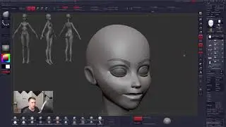 ZBrush Sculpting a Witch - #4