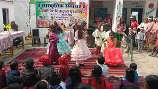 Ham bachhe hindustan ke dance song presented by composite school Puranakhurd chatra sonbhadra 