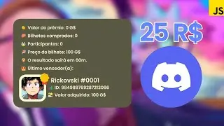 Comando de rifa por imagem! Discord.js - Firebase