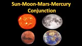 Sun-Moon-Mars-Mercury Conjunction