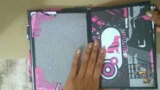 Envelope mini album dog themed