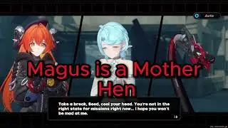 Seed calls Magus a Mother Hen