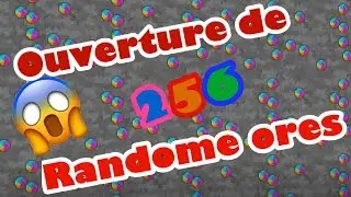 OUVERTURE DE PLUS DE 250 RANDOME ORES !! 10 M&eacute;t&eacute;s ?! + Coo coffre cach&eacute; (ft.Hobbit)