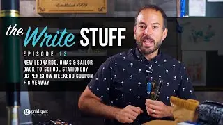 Best Back to School Stationery items for college, new OMAS & Sailor - The Write Stuff ep. 13