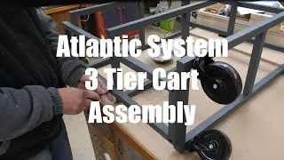 Atlantic System 3 Tier Cart Assembly