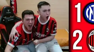 INTER IN-GABBIA-TA, IL DERBY è NOSTRO 👹 | Inter Milan 1-2 [LIVE REACTION]