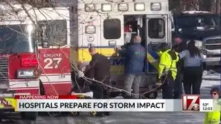 Potential ice storm poses challenges to NC hospitals