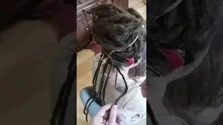 9 Minutes of Dreadlock Root Maintenance ✨ | Real-Time Loc Transformation 🌿💛