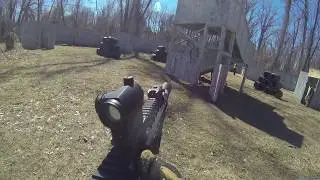 RUSH THE FORT - Xtreme Paintball + *CHEATER*