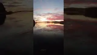 This View While Fishing 🎣 😍  #sunset #ocean #scenery #fishing #short