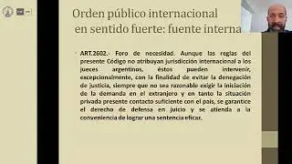 Problemas generales de la jurisdicción internacional - Der. Int- Privado - Dr. Soto - Fder - UNR