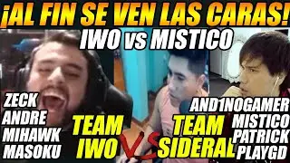 EL REAL C0MEBACK DE SU VIDA😱TEAM IWO vs TEAM SIDERAL | IWO vs MISTICO | LO APUESTAN TODO!