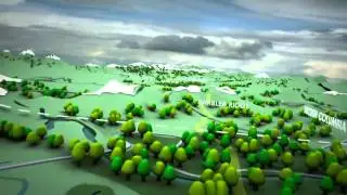 Original Enbridge Northern Gateway Pipeline route animation