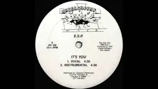E.S.P. - It's You (Vocal) (1986)