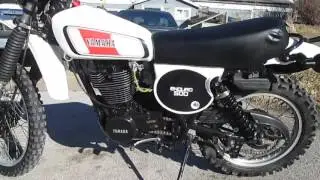 1977 XT500 start up video 001
