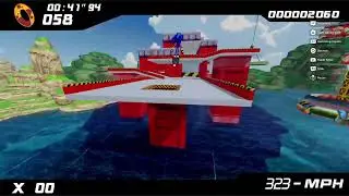 Playing Peak Sonic Fan Games