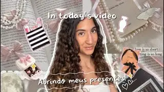 Meus presentes de 15 anos!✨ 
