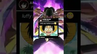 luffy see marine sock 😱#shorts #animebadass #onepiece