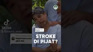 apa boleh pasien stroke di terapi pijat ? #stroke #pijat #abilunaterapi