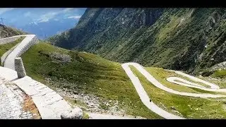 One of the most beautiful mountain roads: Gotthard-La Tremola  @DrivingwithGloves