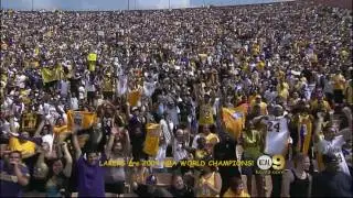 LOS ANGELES LAKERS CHAMPIONSHIP CELEBRATION and PLAYOFFS REVIEW!!!  GO LAKERS!