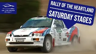 Rally of the Heartland Saturday Stages - Ford Escort Cosworth - Glenn Brinkman & Scott Beckwith