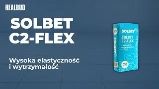 Klej do płytek SOLBET C2-FLEX - wysokoelastyczna masa klejowa | REALBUD.COM