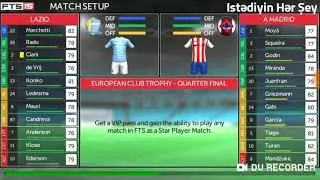 First Touch Soccer 2019 &bull; FTS2019 &bull; Lazio vs Atletico Madrid Europe Leauge