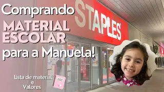 Comprando o material escolar do 1° ano em Portugal! - Barbara Cuevas